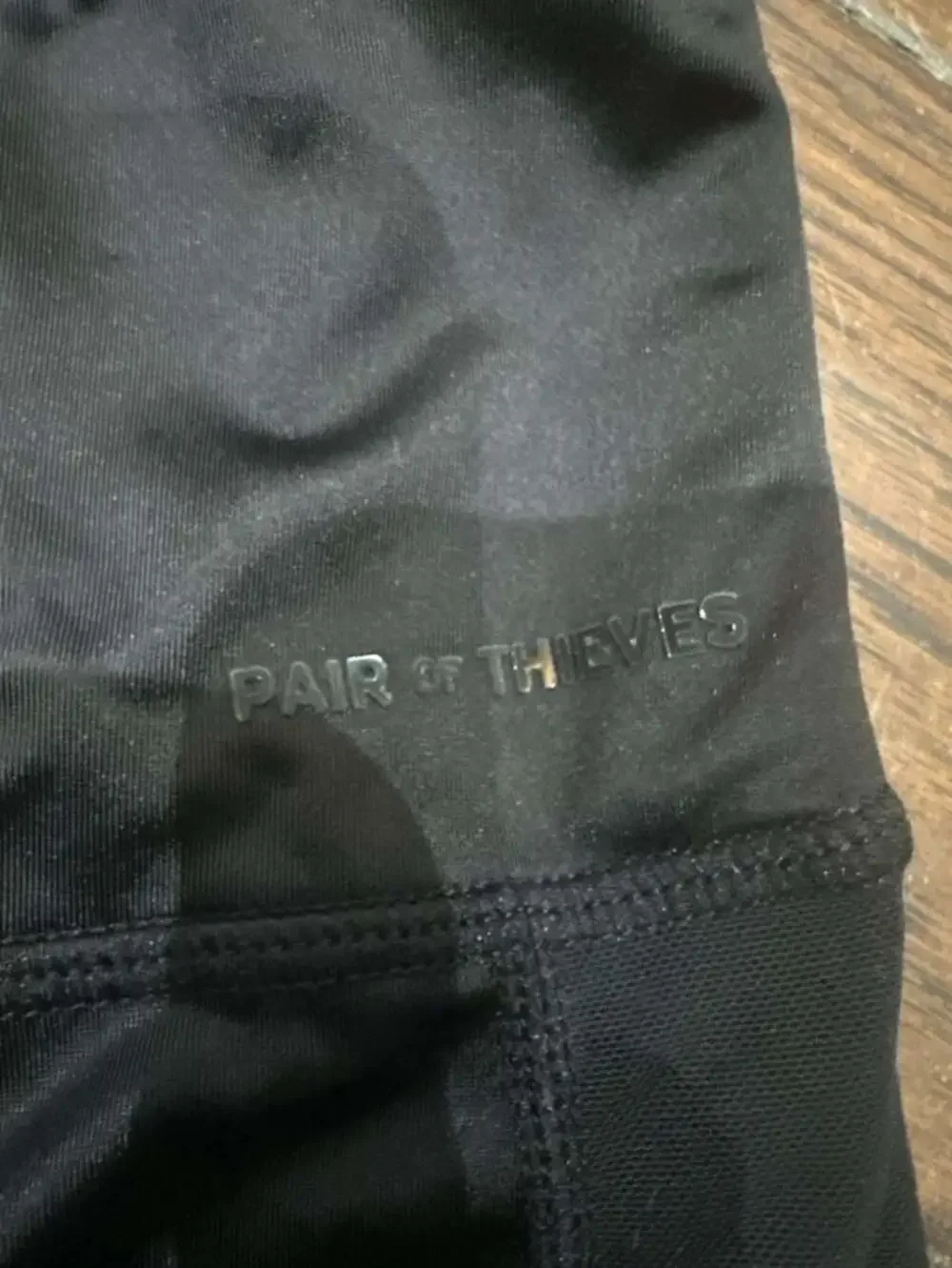 Pair of Thieves Black Athletic Stretch Shorts with Side Pockets